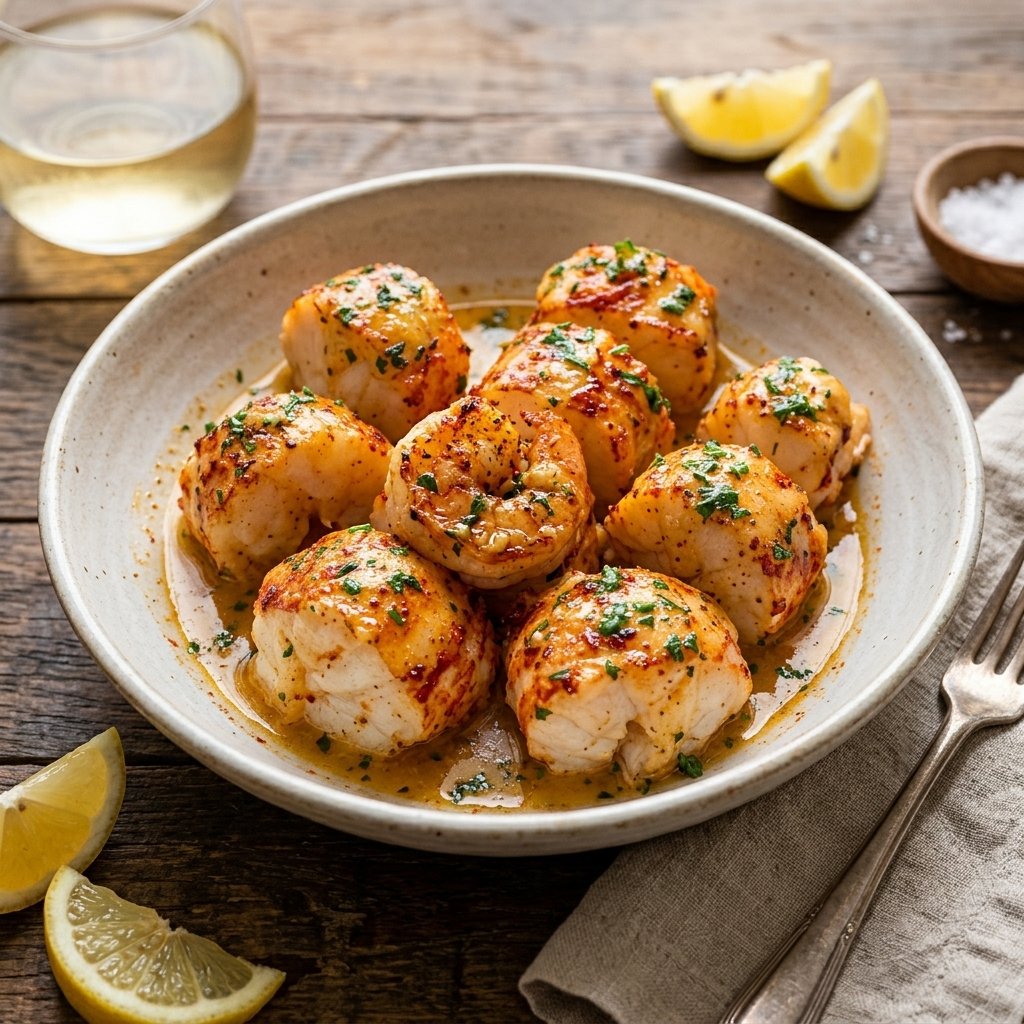 Garlic Butter Lobster Bites Recipe (Easy Restaurant-Style Seafood)