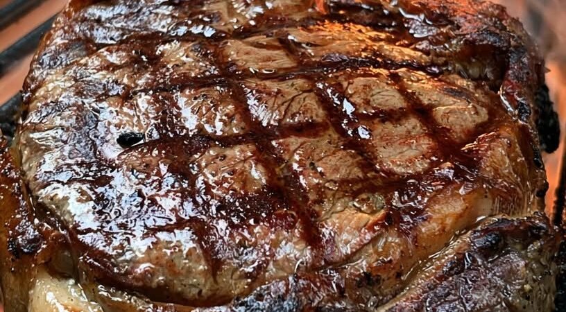 Fire-Grilled Ribeye Steak
