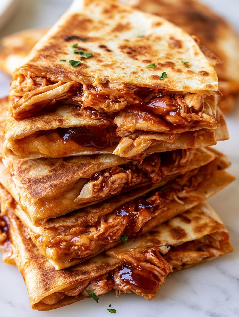 BBQ Chicken Quesadillas