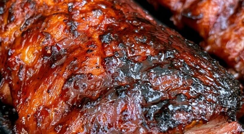 Smoky BBQ Grilled Pork Ribs