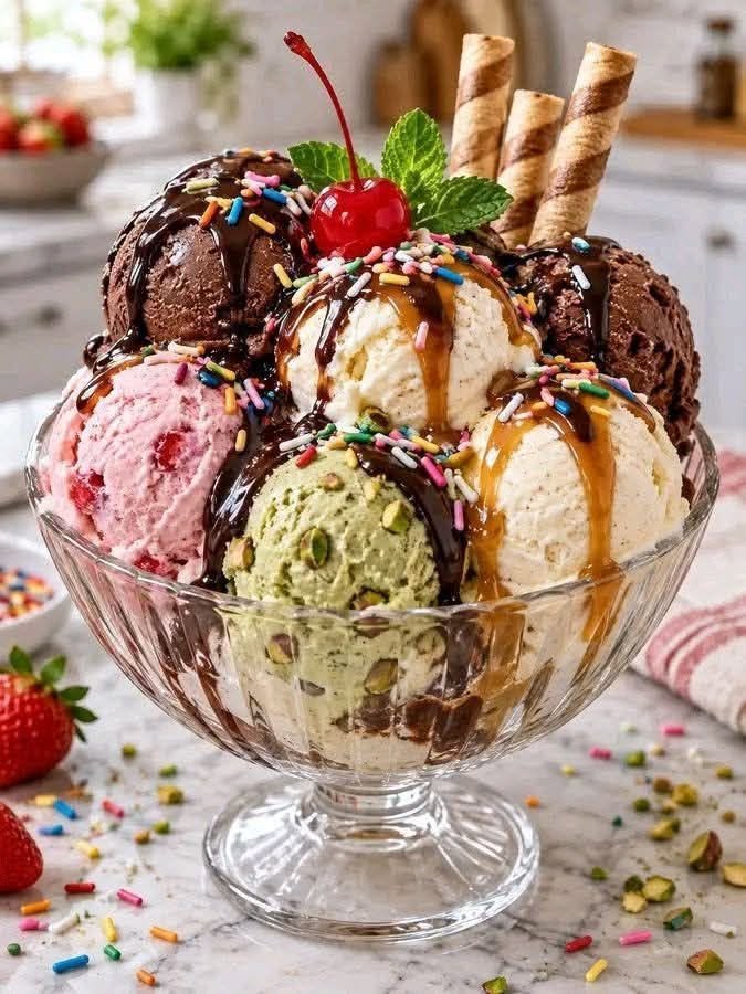 Ultimate Ice Cream Sundae Bowl