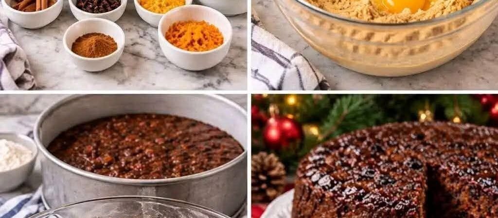 Classic Christmas Fruit Cake