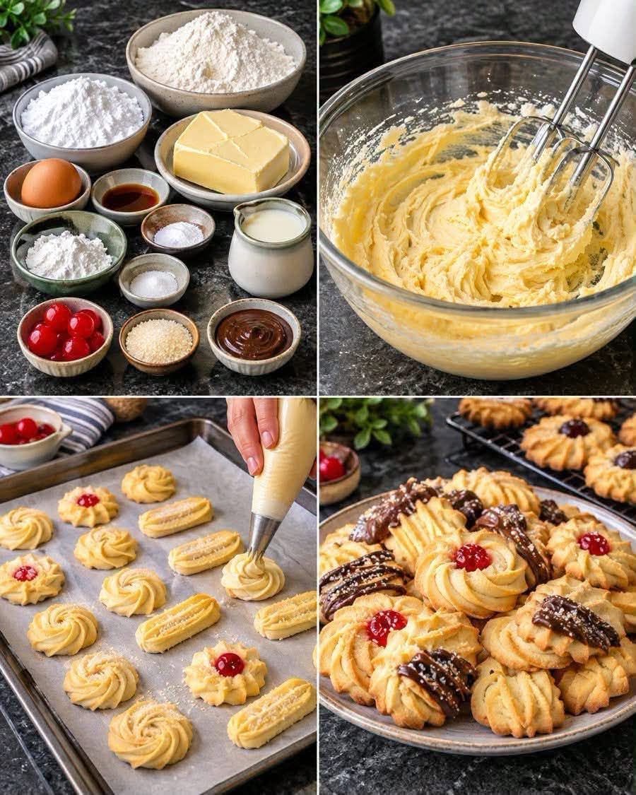 Easy Homemade Butter Cookies Recipe