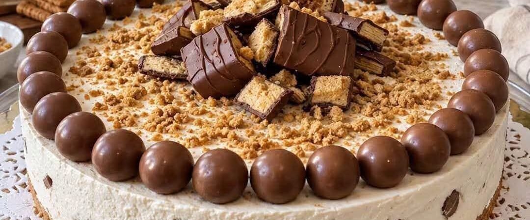 No-Bake Chocolate Wafer Cheesecake with Chocolate Truffles