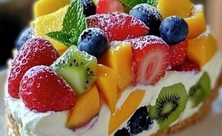 Fresh Fruit Cream Cheesecake Tart