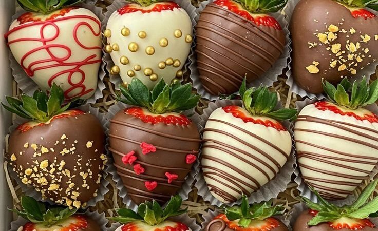 Gourmet Chocolate Covered Strawberries