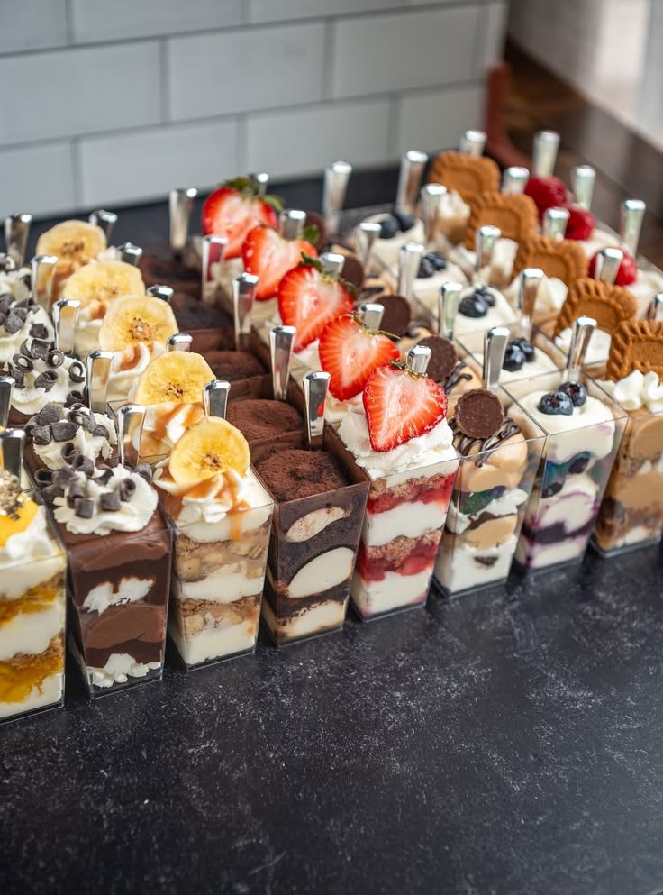 Easy Mini Dessert Shooters