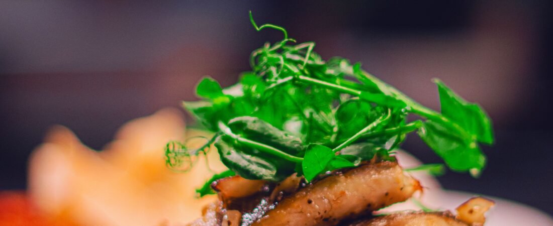Pan-Seared Sea Bream with Scallops, Crispy Potato Cake & Tenderstem Broccoli